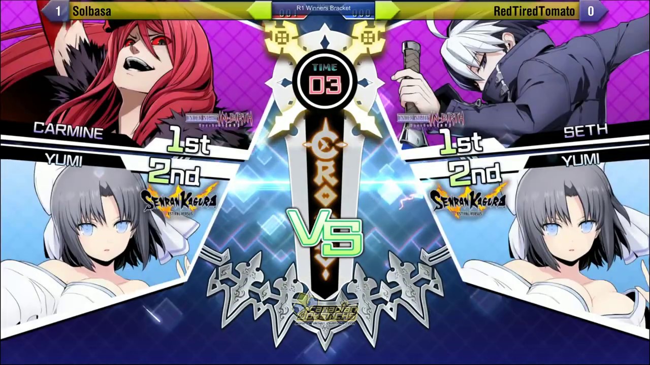 Solbasa (Carmine Yumi) vs RedTiredTomato (Seth Yumi) - BBTAG - Okizeme #21