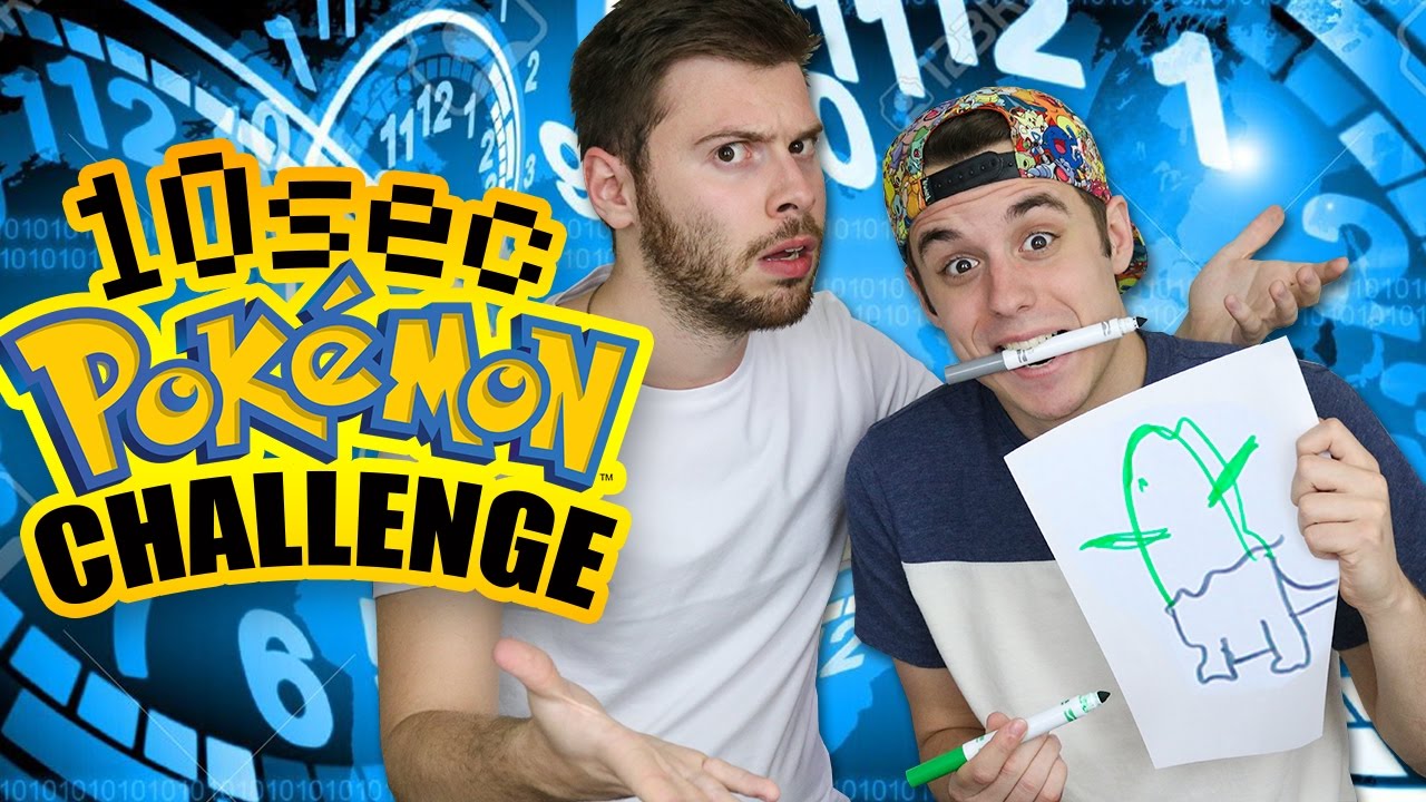 10 SEC POKEMON CHALLENGE - avec mon ex-copain