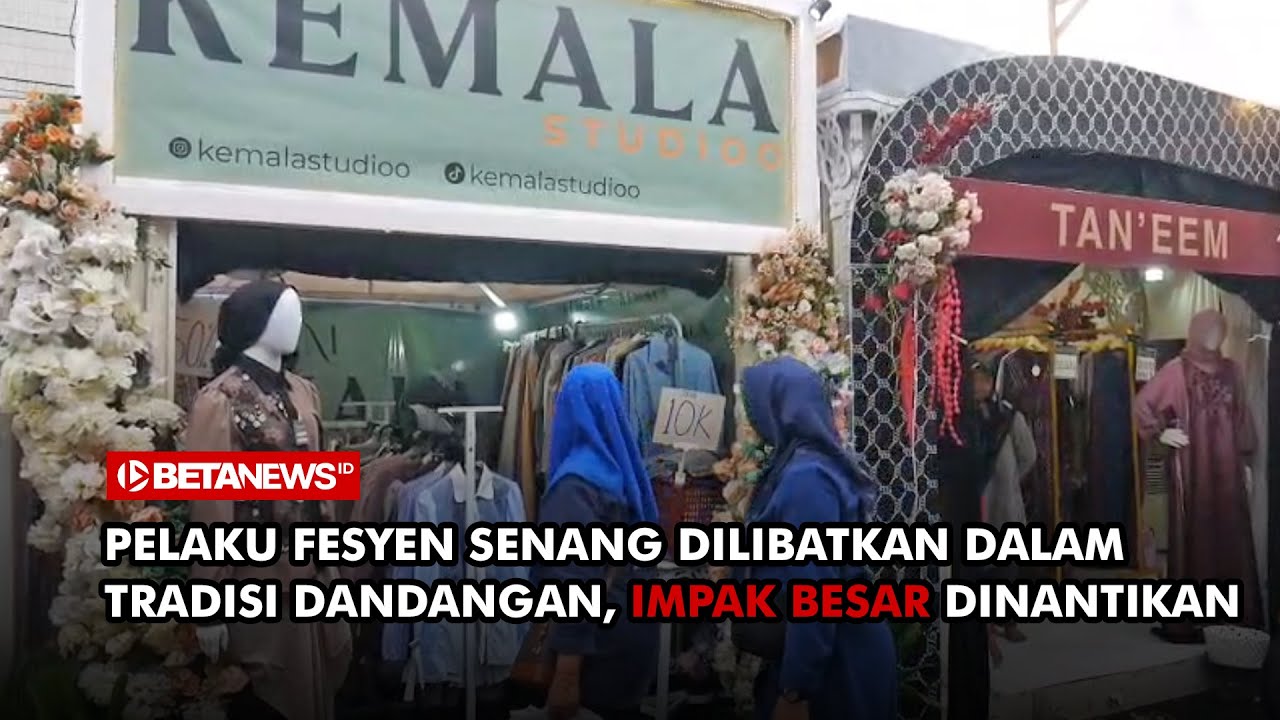 Ayo Diborong, Ada 48 Stan Fesyen di Dandangan, Sehari Ada yang Laku Ratusan Pcs