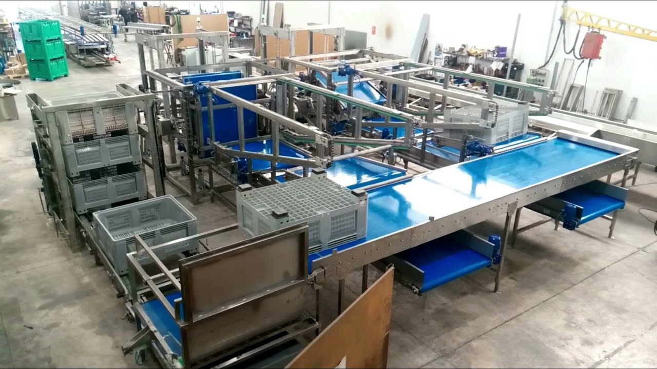 VOLCADOR DE BINS EN CONTINUO/APLI MAQUINARIA SURESTE (ESPAÑA,MURCIA)