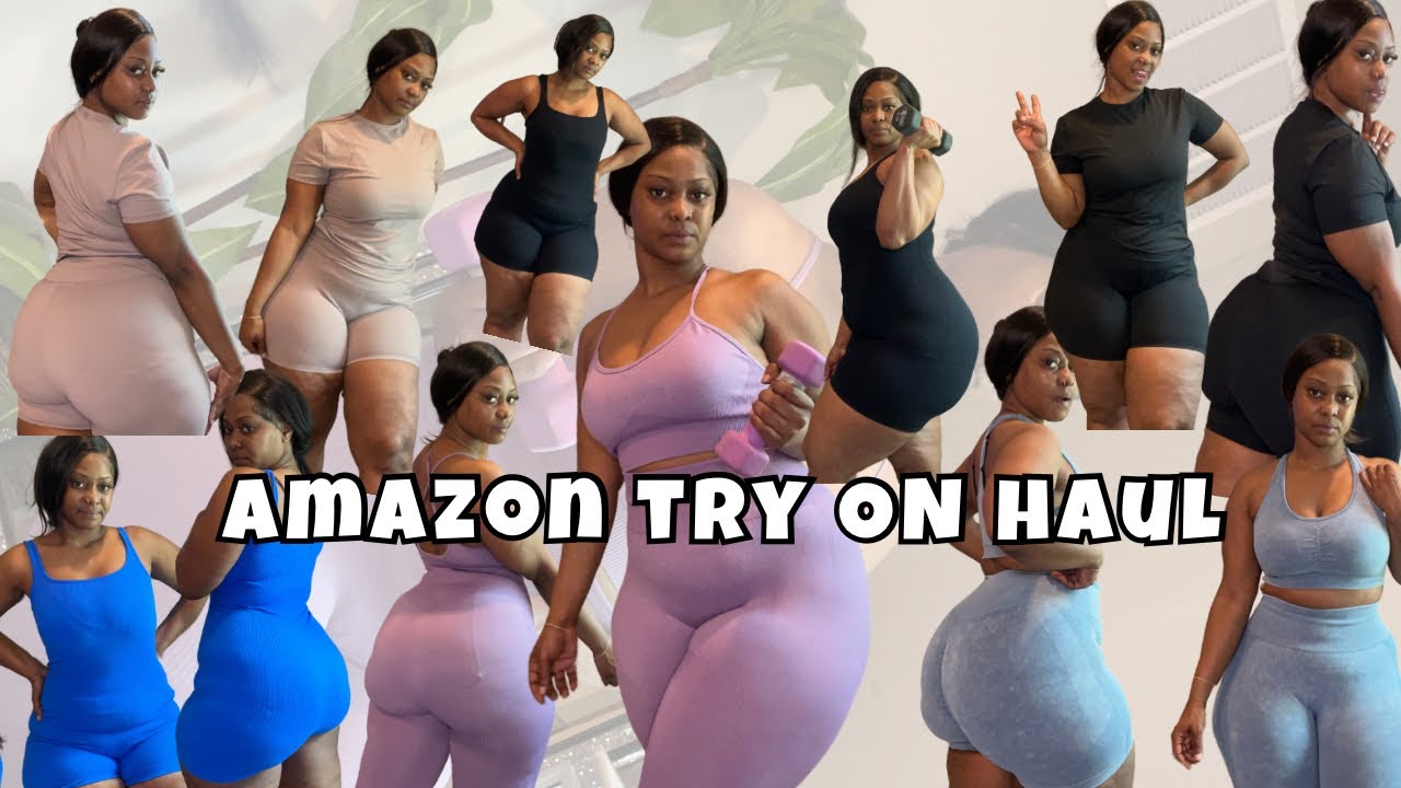 2025 AMAZON ACTIVE WEAR HAUL💕 #amazon #haul #gymmotivation #workout #2025