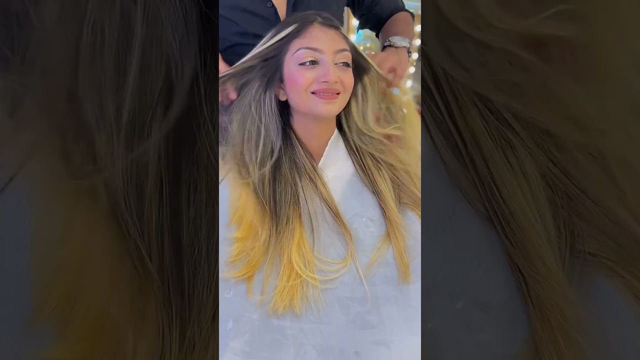 Unlock the beauty of a perfectly executed Kashee's hair cut & Colour