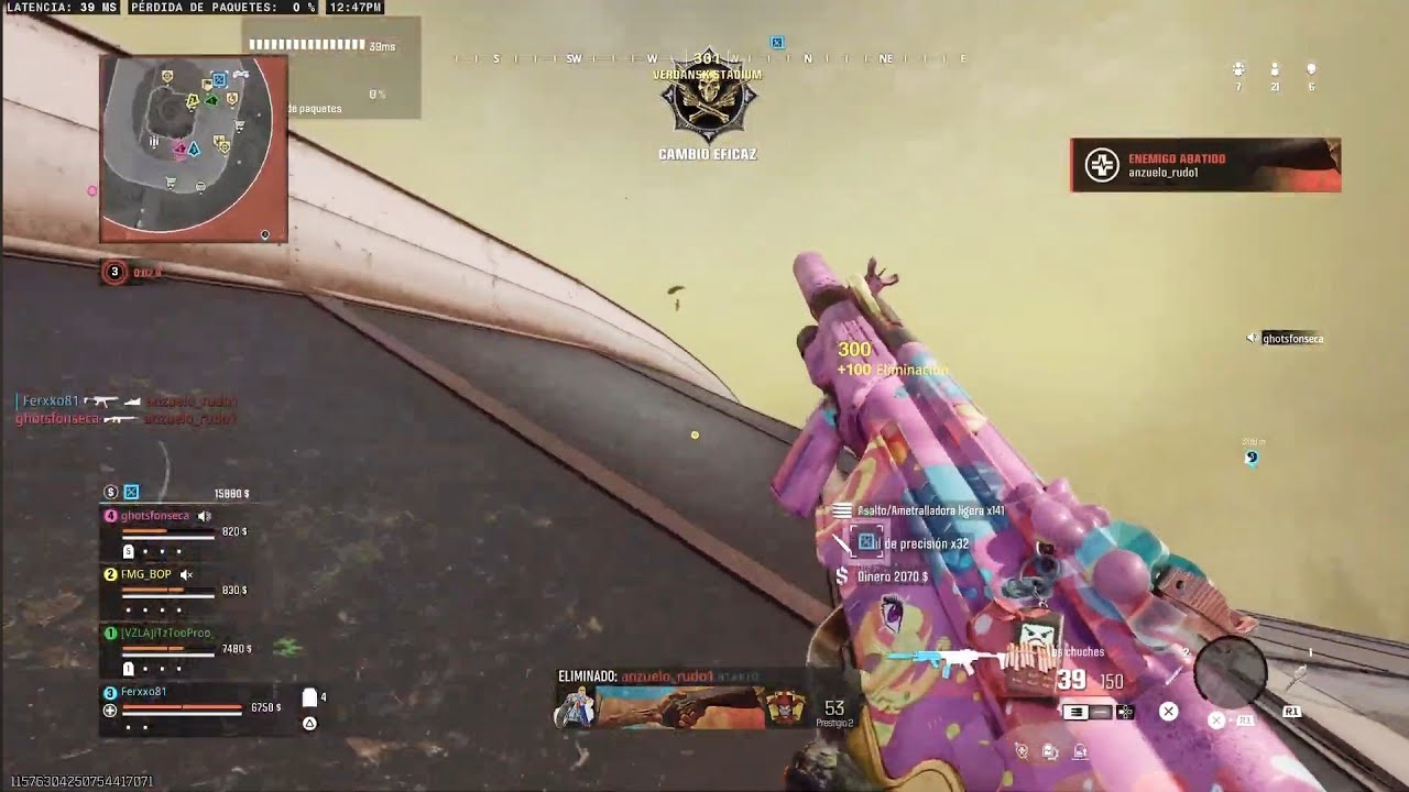 WARZONE (SEASON 5) RESURGIMIENTO EN EL ESTADIO PS5 GAMEPLAY!!!