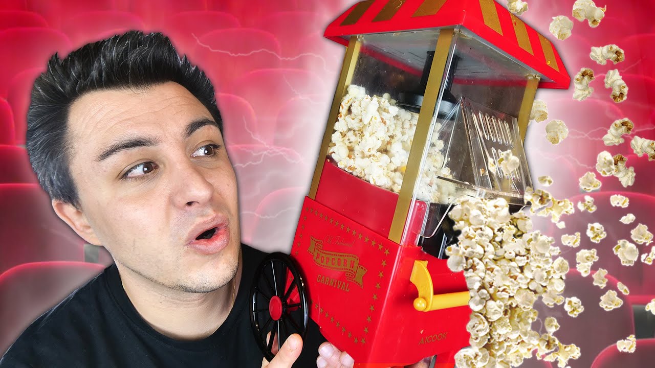 Je teste une MACHINE À POP CORN ! (à 50 euros)