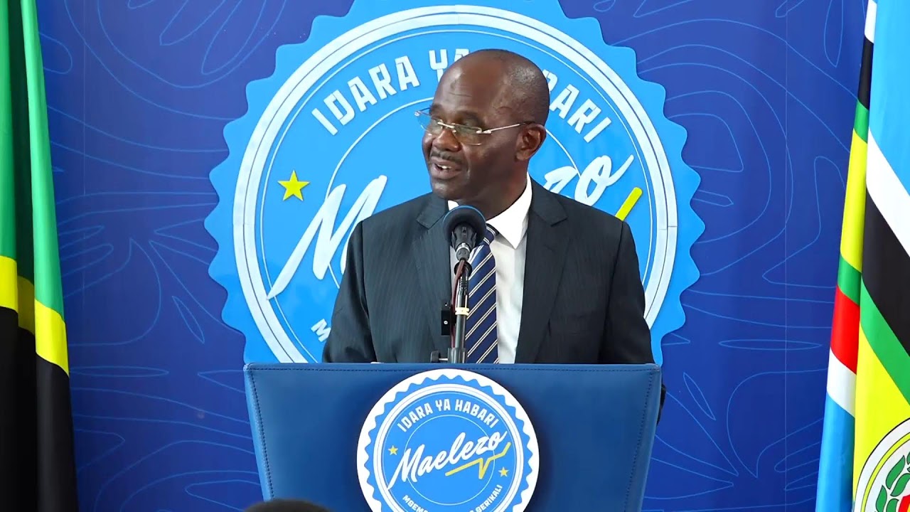 Mkutano wa waandishi wa habari na Waziri wa Uchukuzi, Dodoma
