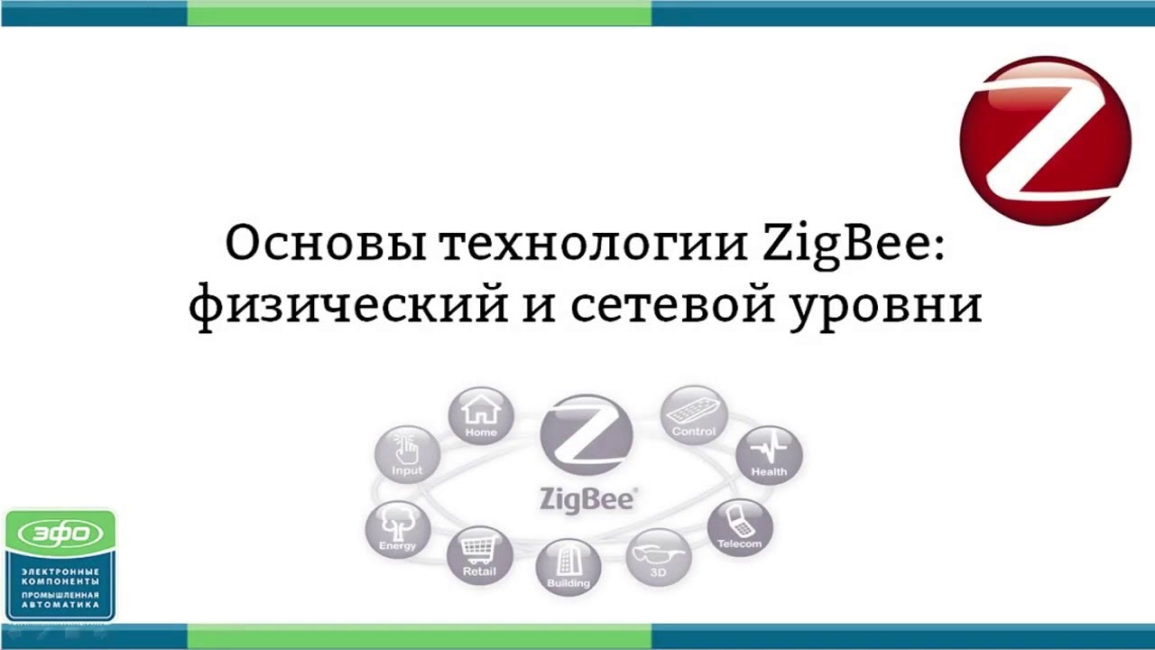 Технология ZigBee: PHY- и MAC-уровни