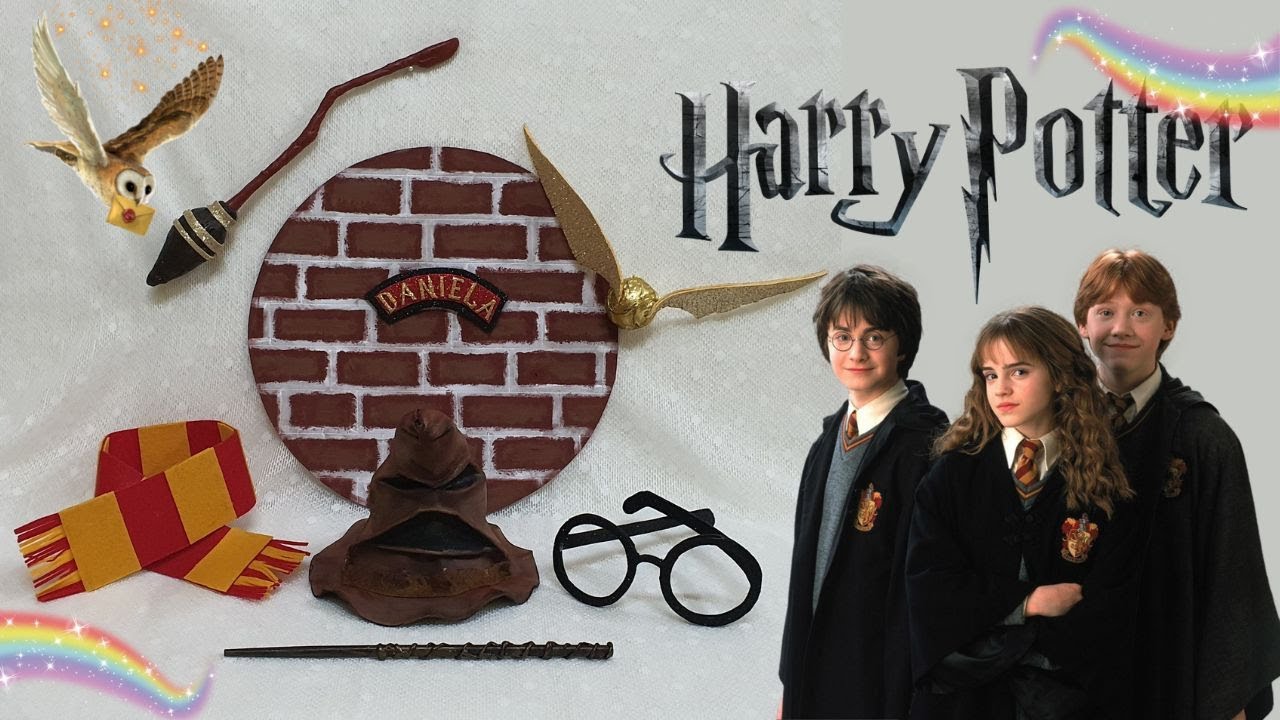 HAZ TUS ADORNOS DE HARRY POTTER. HARRY POTTER DIY. ITEMS DIY.