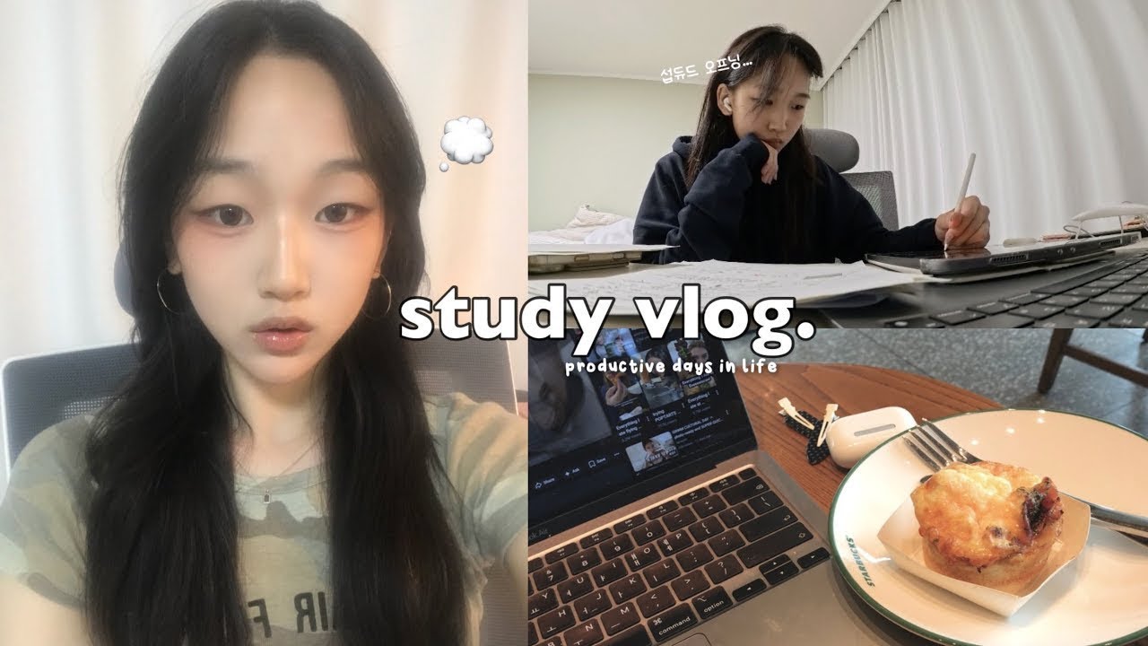 [Учебный видеоблог] 💬 *Реалистичная* неделя из моей жизни // Видеоблог из Сеула, подготовка к экз...