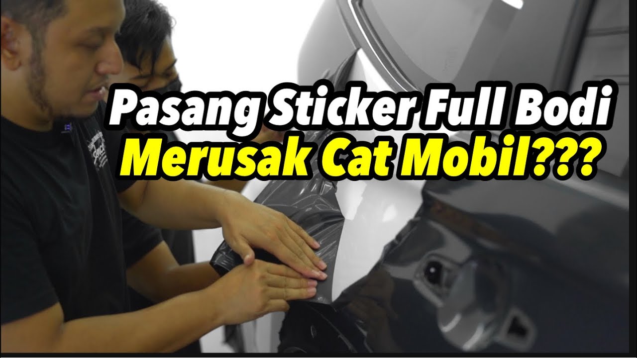 Pasang Sticker Merusak Cat Bodi? HOAKS atau FAKTA?