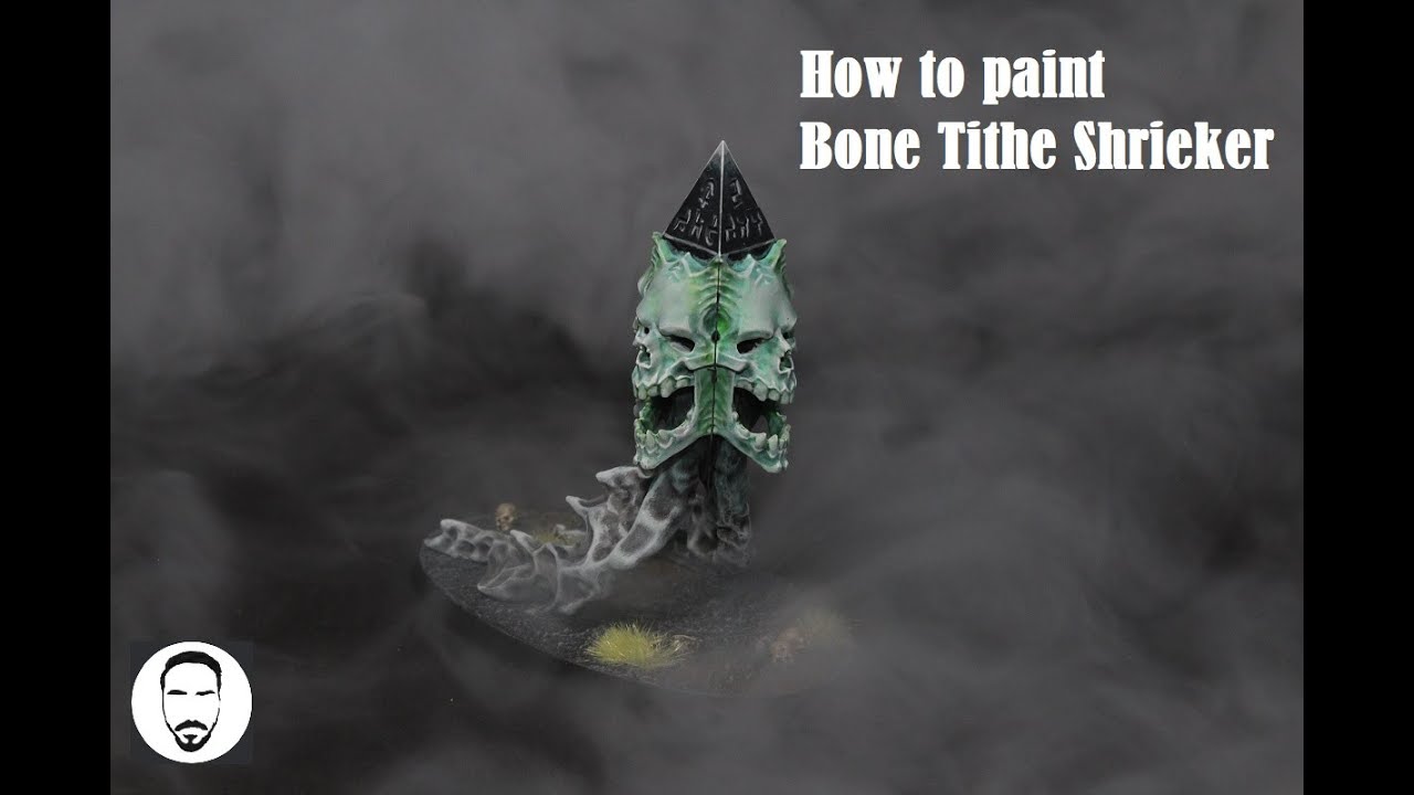 How to paint Endless Spells Part 1 (Bone Tithe Shrieker)