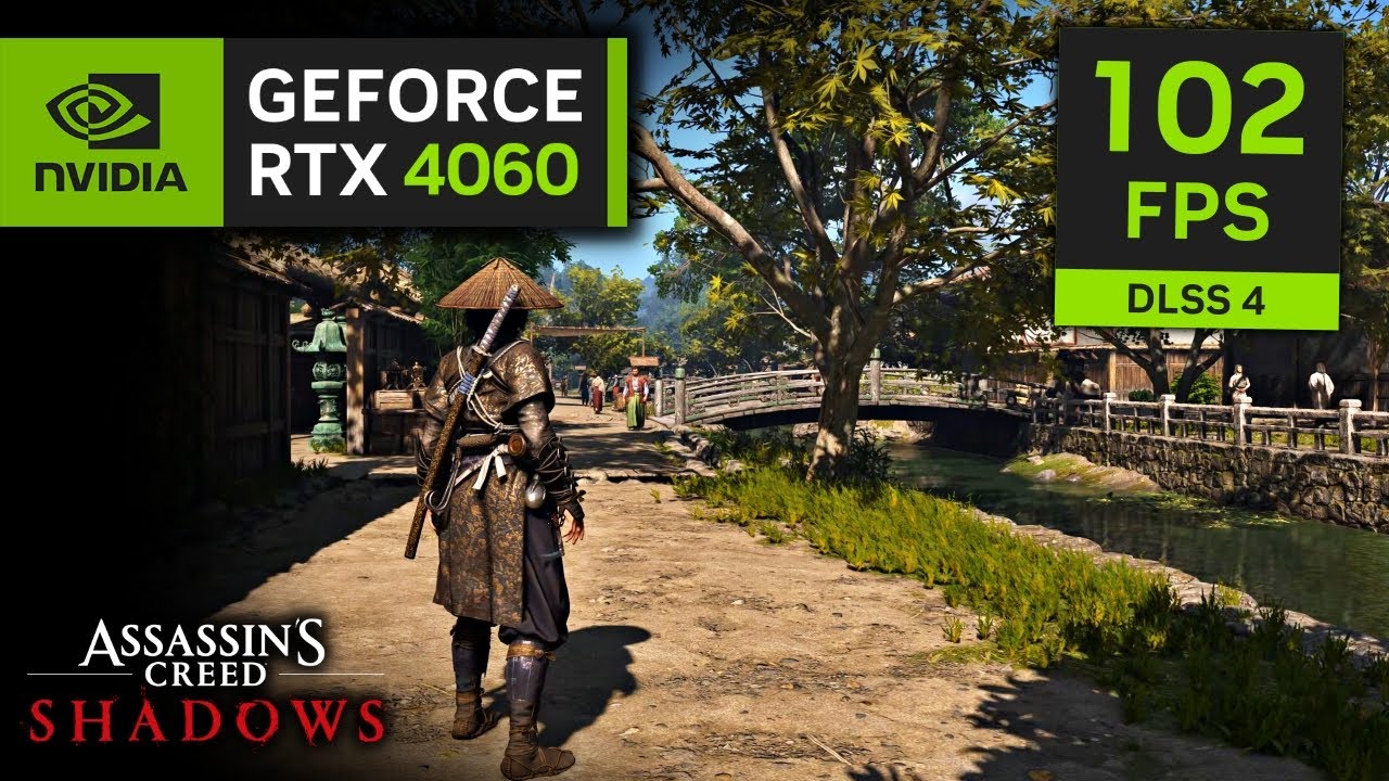 RTX 4060 on Assassin's Creed Shadows | 1080p, 1440p with NVIDIA DLSS 4!