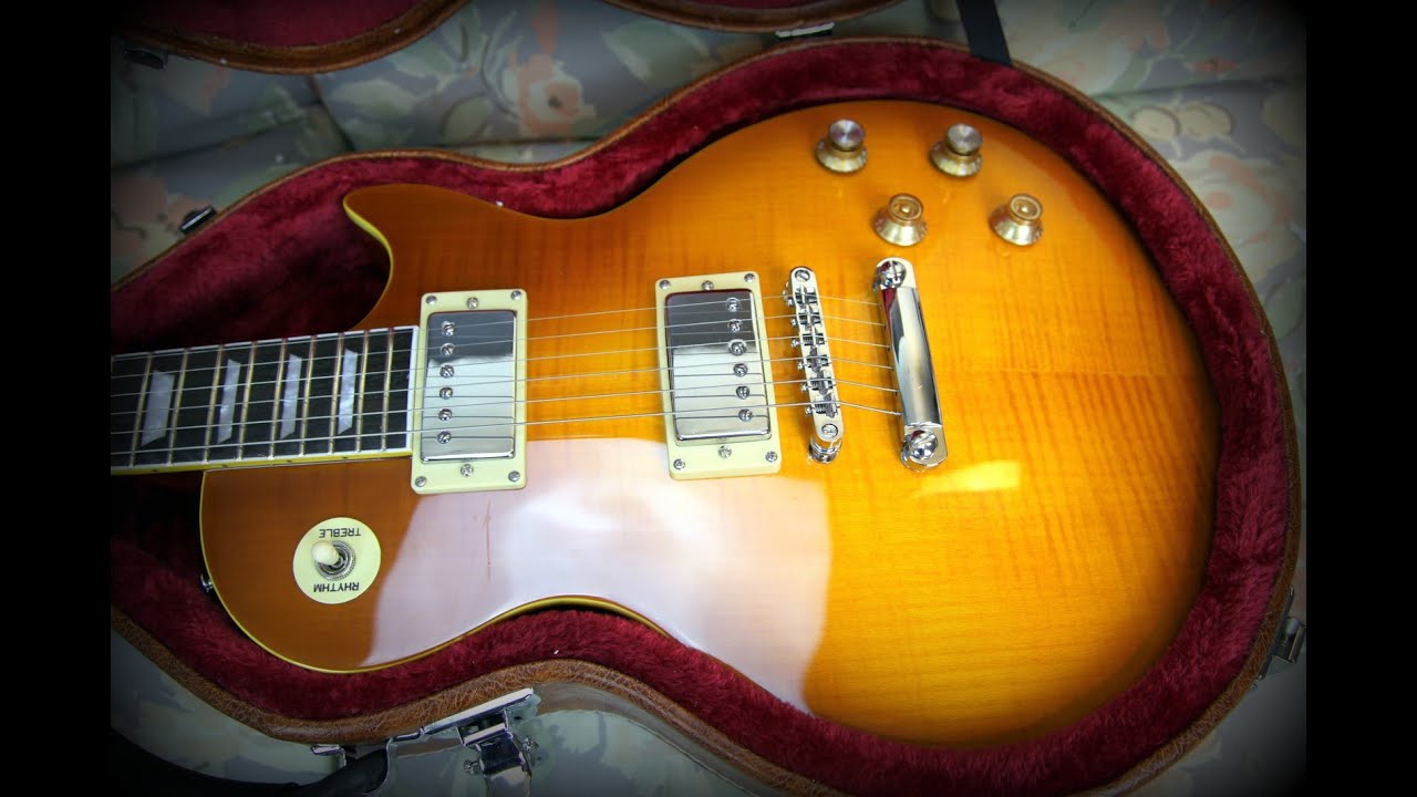 Unboxing Chibson Les Paul Greeny Moore - Chinese Copy first play