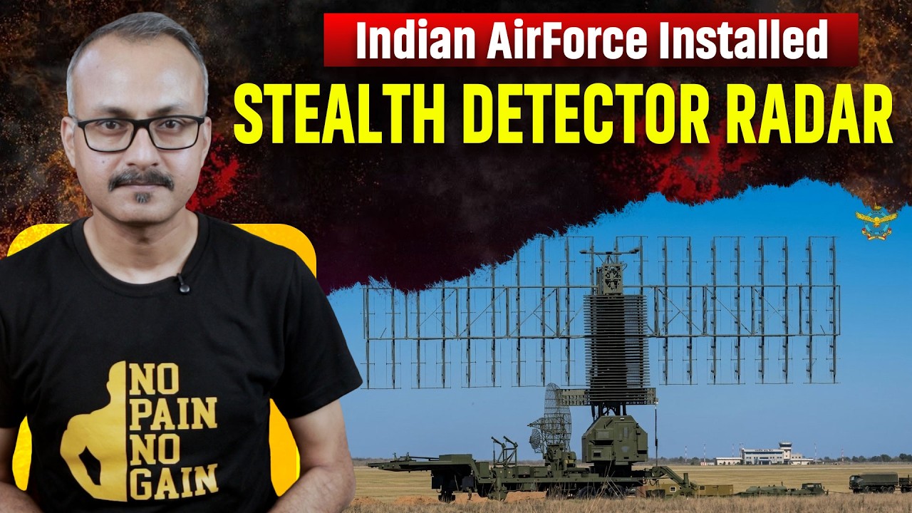 Indian Air Force Installed Stealth Detector Radar | भारतीय एयरफोर्स का स्टेल्थ डिटेक्टर रडार रेडी