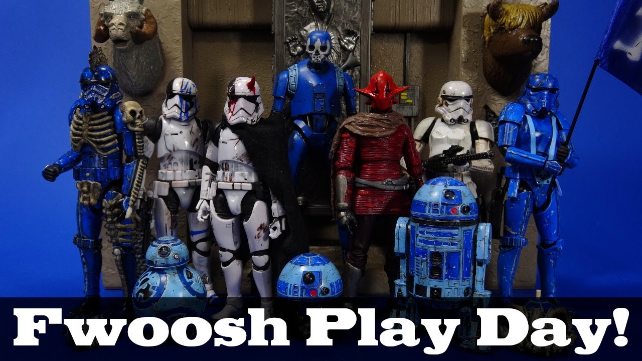 Fwoosh Play Day! Customs, 3D Prints, Third Party, and Official Items for a 6-inch Display 11/19/20