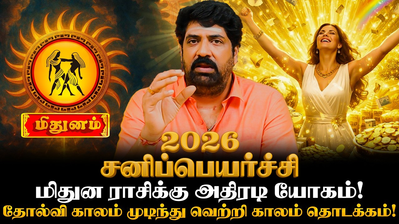 மிதுன ராசிக்கு அதிரடி யோகம்!  | Astro  Subash Balakrishnan  | Focus Divine