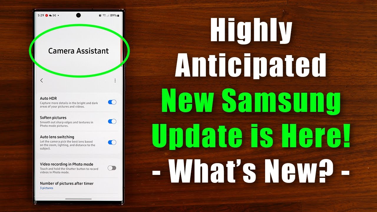 Powerful New Samsung Update - Introducing The Camera Assistant App with 8 Solid Features!