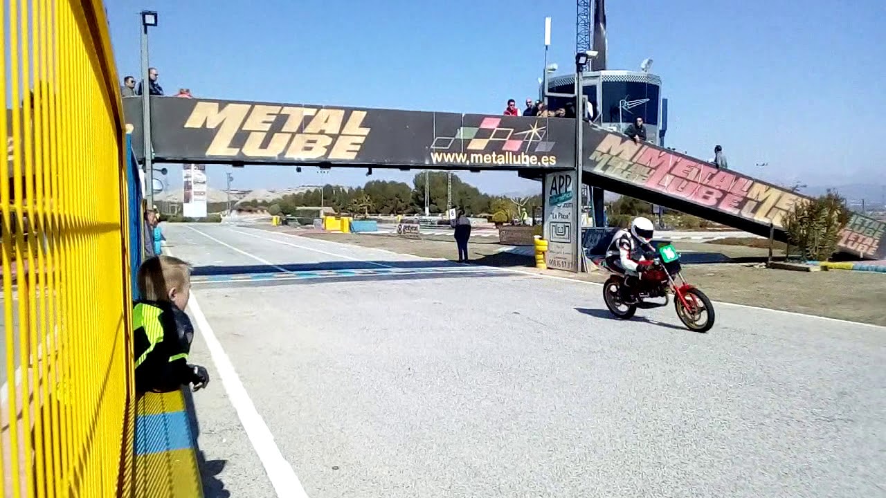 Derbi Variant GP 1° carrera 24/02/2019 50/80cc automaticas