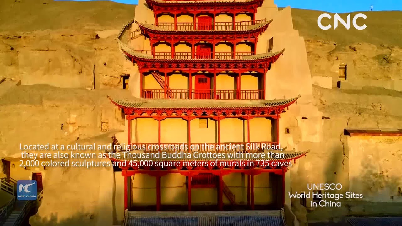 China From Above | The Mogao Grottoes