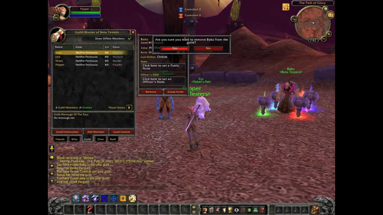 Guild vs Guild Proof of Concept