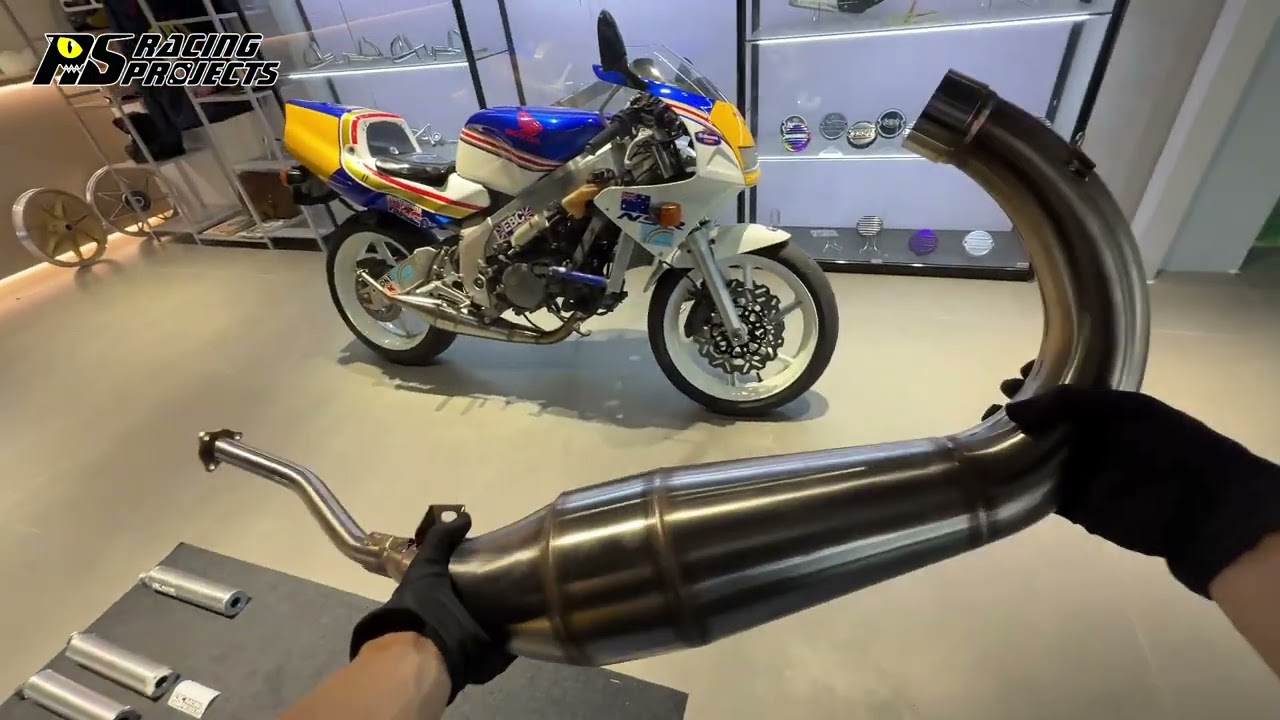 Immersive replacement of exhaust pipe（HONDA-NSR250R）