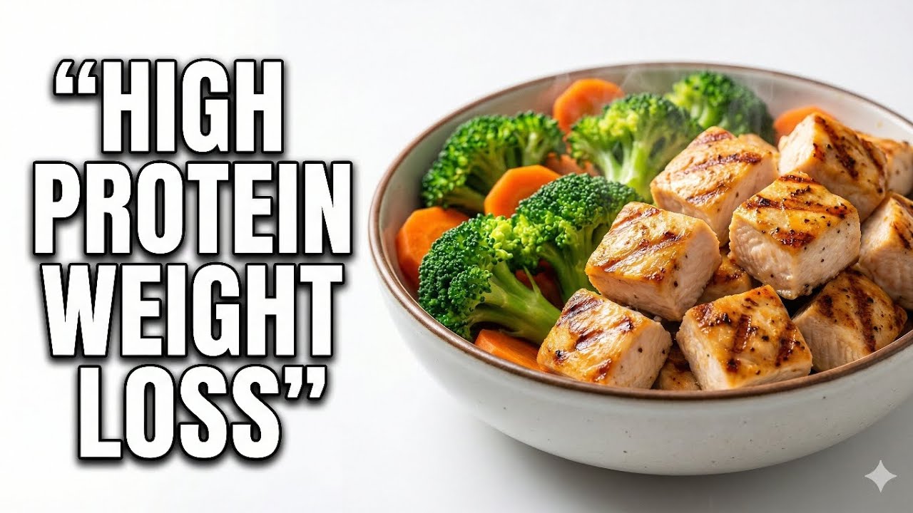 High Protein Grilled Chicken Bowl for Weight Loss | Healthy Dinner Recipe