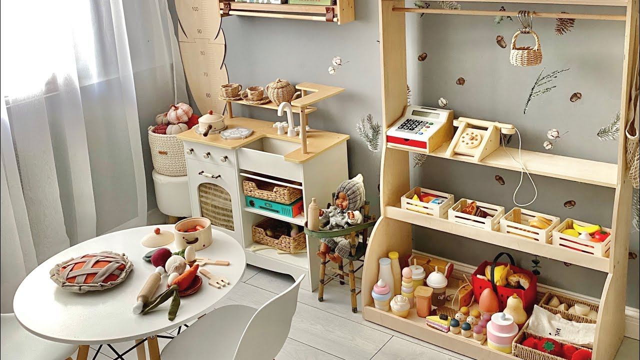 Обзор детского мини-маркета и деревянных игрушечных продуктов (ikea, Melissa & Doug) по Монтессори