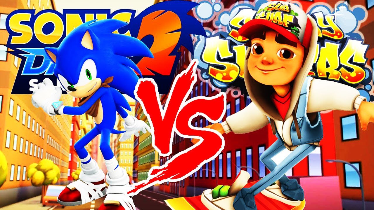 Sonic Dash 2: Sonic Boom Vs Subway Surfers