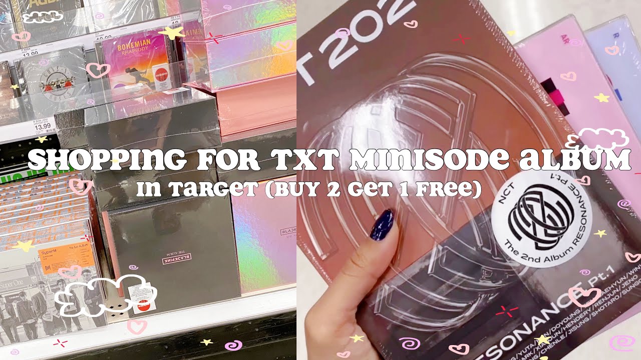 🛍 SHOPPING FOR TXT MINISODE IN TARGET | MINI TARGET VLOG + UNBOXING 🛍