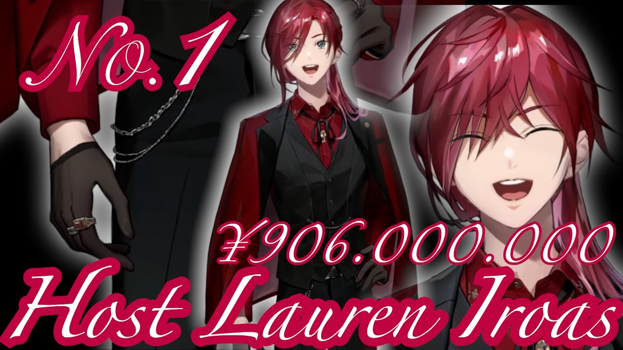 Lauren reveals his host club outfit (third outfit reveal moments) | Eng Sub | Nijisanji Lauren Iroas