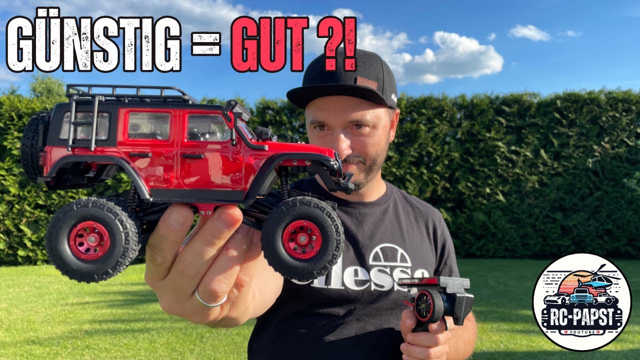 Wltoys 2428: Günstiger 1:24 Crawler im Unboxing und Test. Kann er überzeugen?