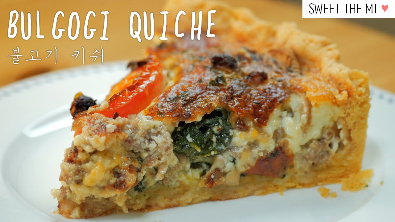 Bulgogi Quiche 불고기 키쉬 [FOOD VIDEO] [스윗더미 . Sweet The MI] 4K