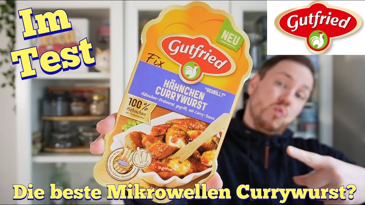 Gutfried: H&auml;hnchen Currywurst f&uuml;r die Mikrowelle, im Test