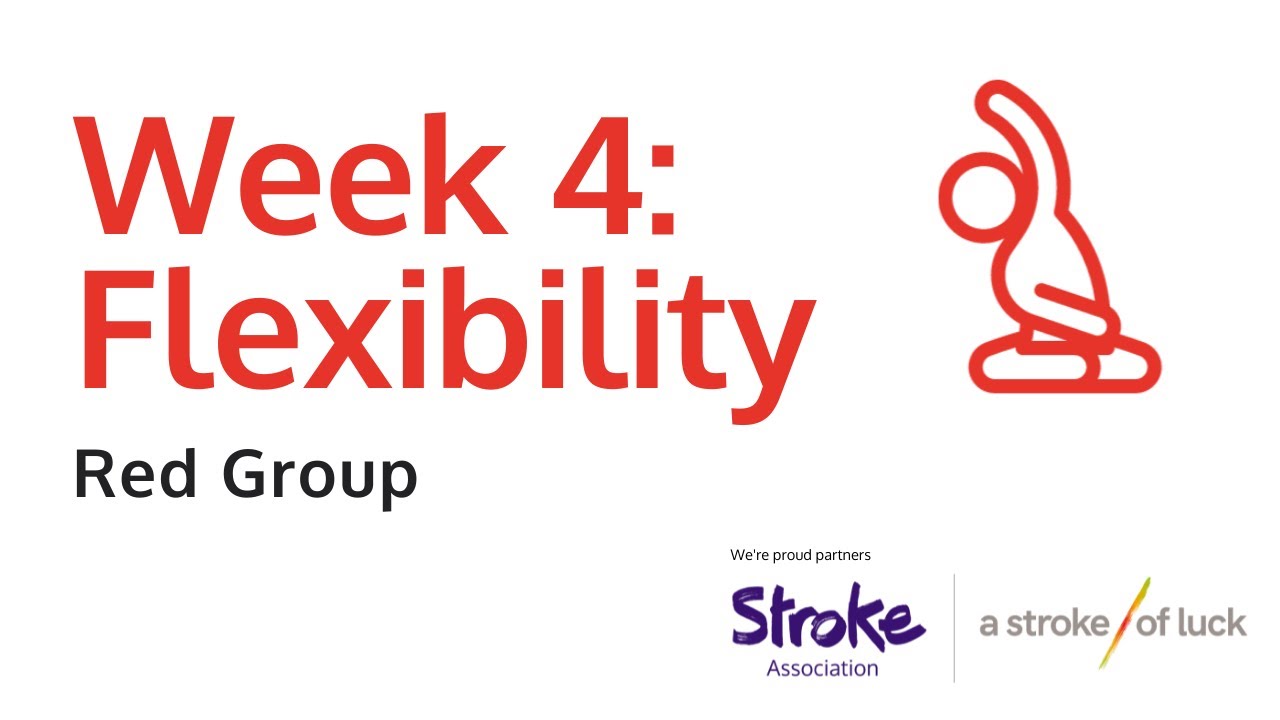 Stroke recovery exercises - Red group - Week 4 Flexibility