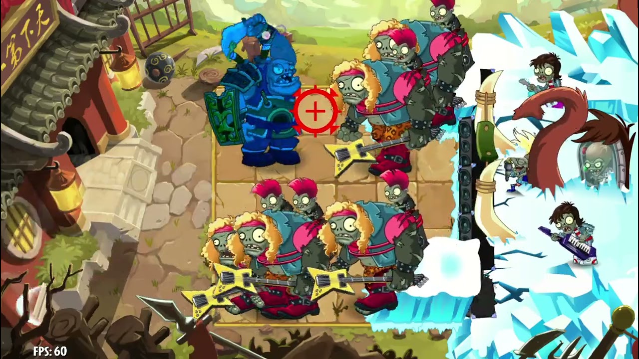 PvZ2 Gardendless blade wielding hero vs multi stage masher tuskmaster 2.0