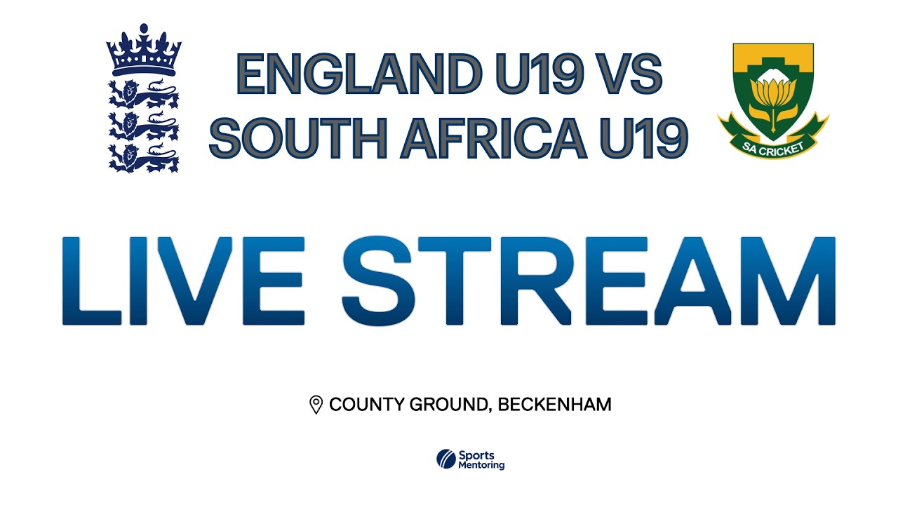England U19 vs South Africa U19 Youth ODI Live Stream