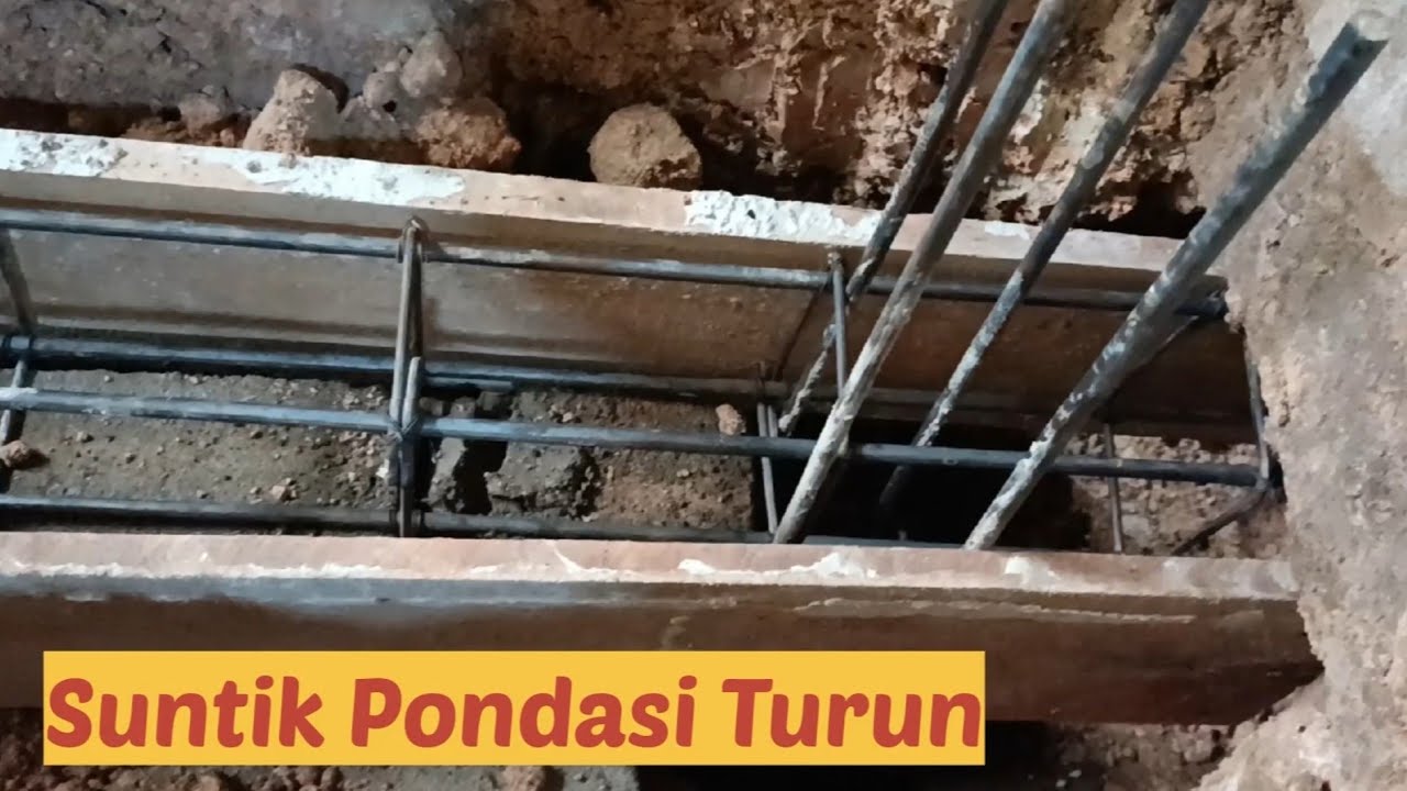 Cara mengatasi pondasi turun dan retak