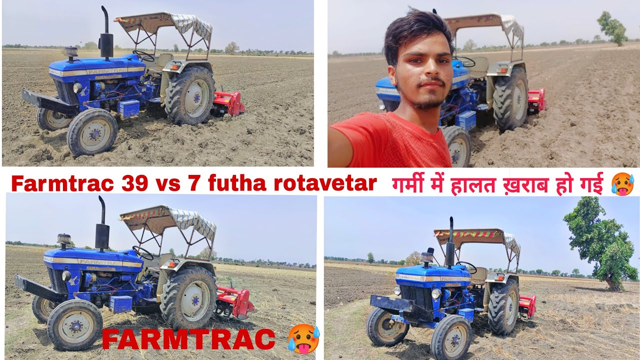 35 hp के tractor ने साढ़े 7 फुट rotavwtar चला दिया 😱 GOVINDA PRAJAPATI MP TRACTORS ZONE