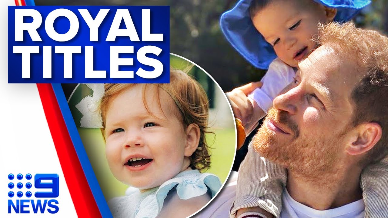 Prince Harry and Meghan&rsquo;s children to use prince, princess titles | 9 News Australia