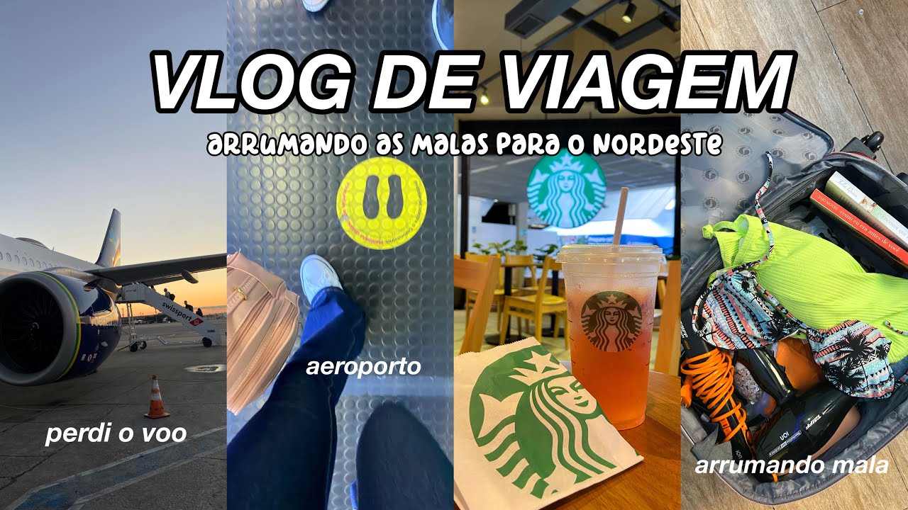 VLOG DE VIAGEM:arrumando as malas + aeroporto✈️(perdi o voo para fortaleza) | ISAH BATISTA