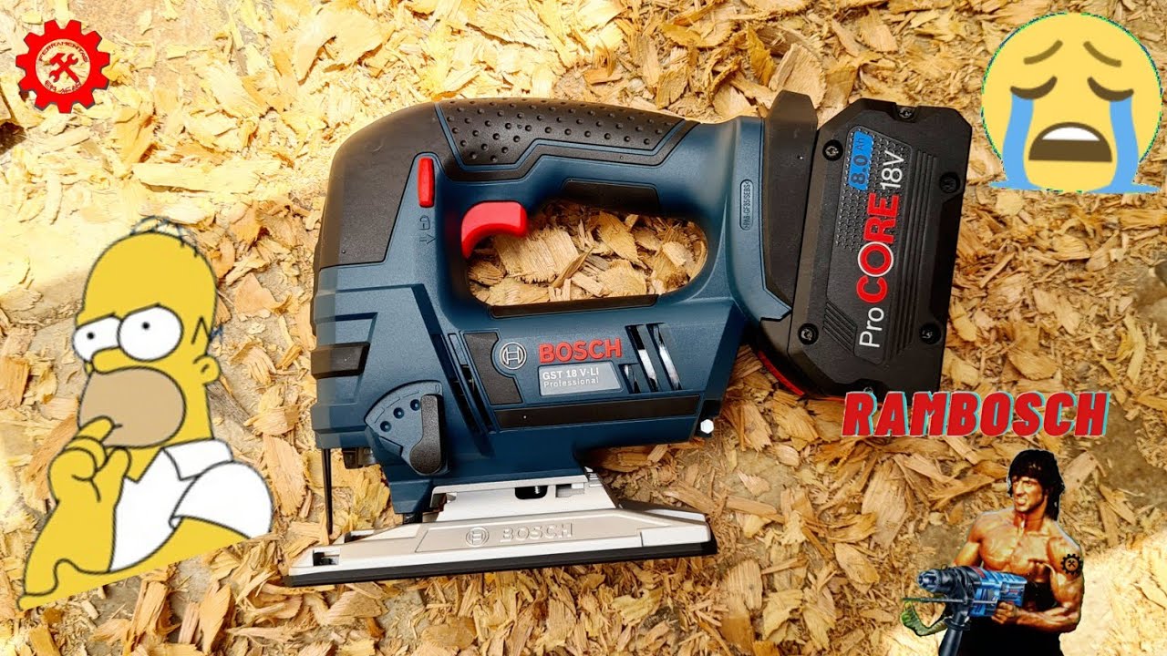 NÃO COMPRE (URGENTE) ANTES VER ESTE VIDEO SERRA TICO TICO BOSCH 18V GST18V LI
