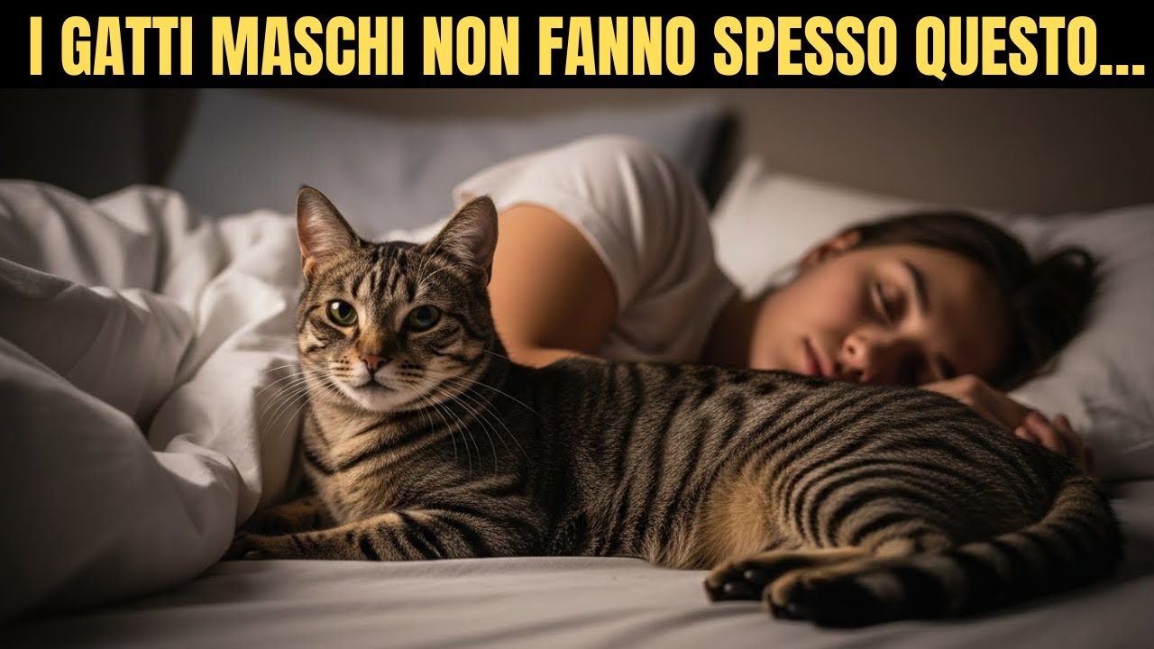 Perché il tuo gatto maschio dorme con te — Ecco cosa significa davvero