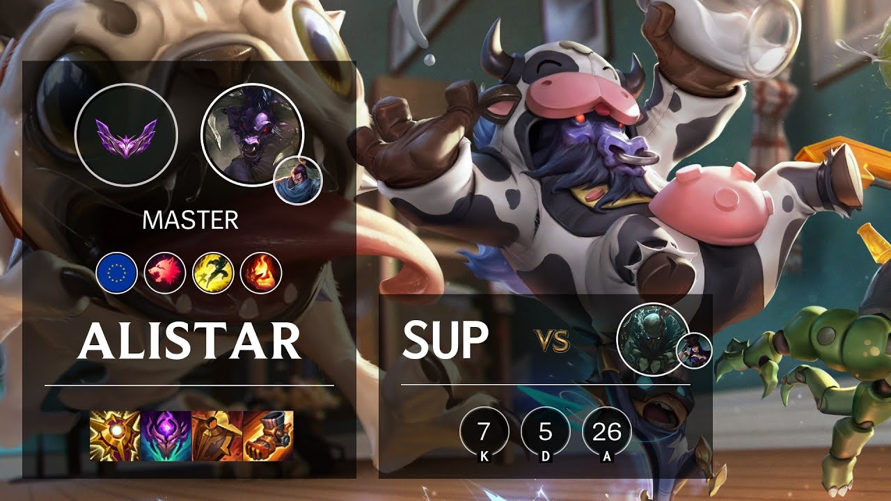 Alistar Support vs Pyke - EUW Master Patch 12.2