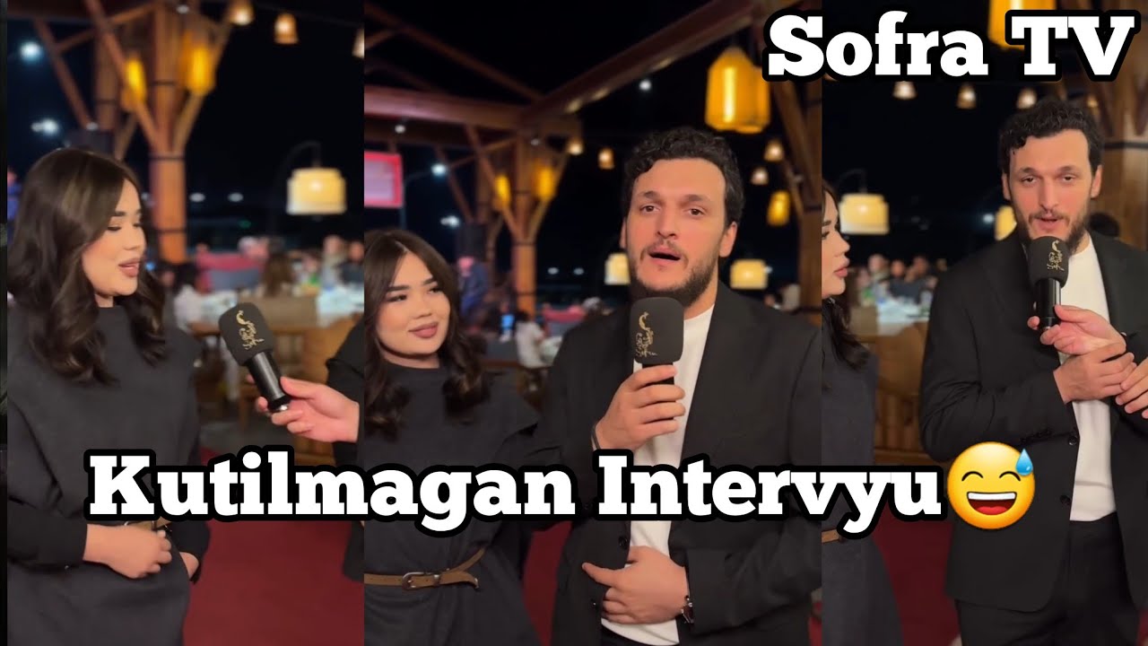 Sofrada Exclusive intervyu 😅 VeyselDulgerr va Umidaa_ss 🔥