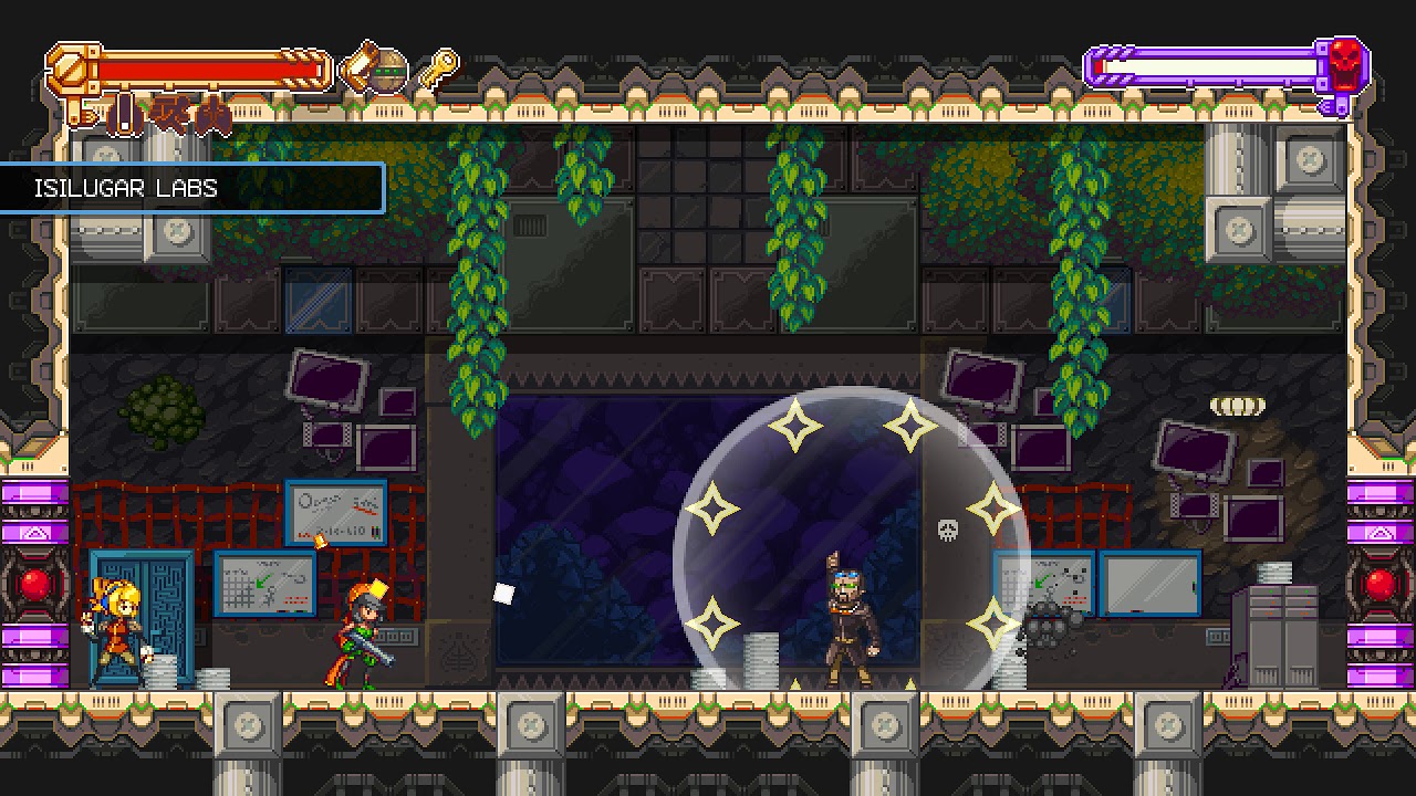 Iconoclasts - Agent White Boss Fight