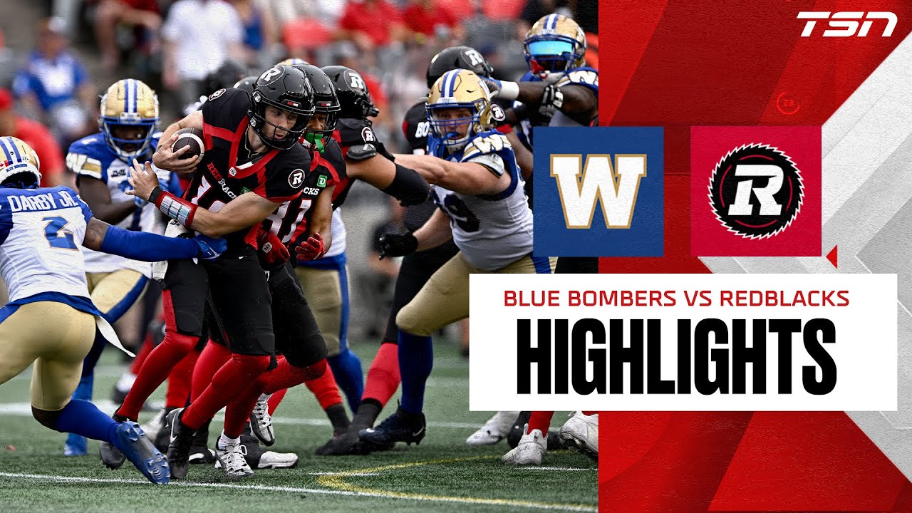CFL: Blue Bombers vs. Redblacks
