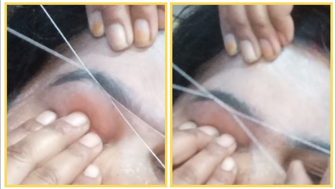 Eyebrow banane ka Sahi tarika#threading kaise karen#YouTube video#Manda Deval 1272