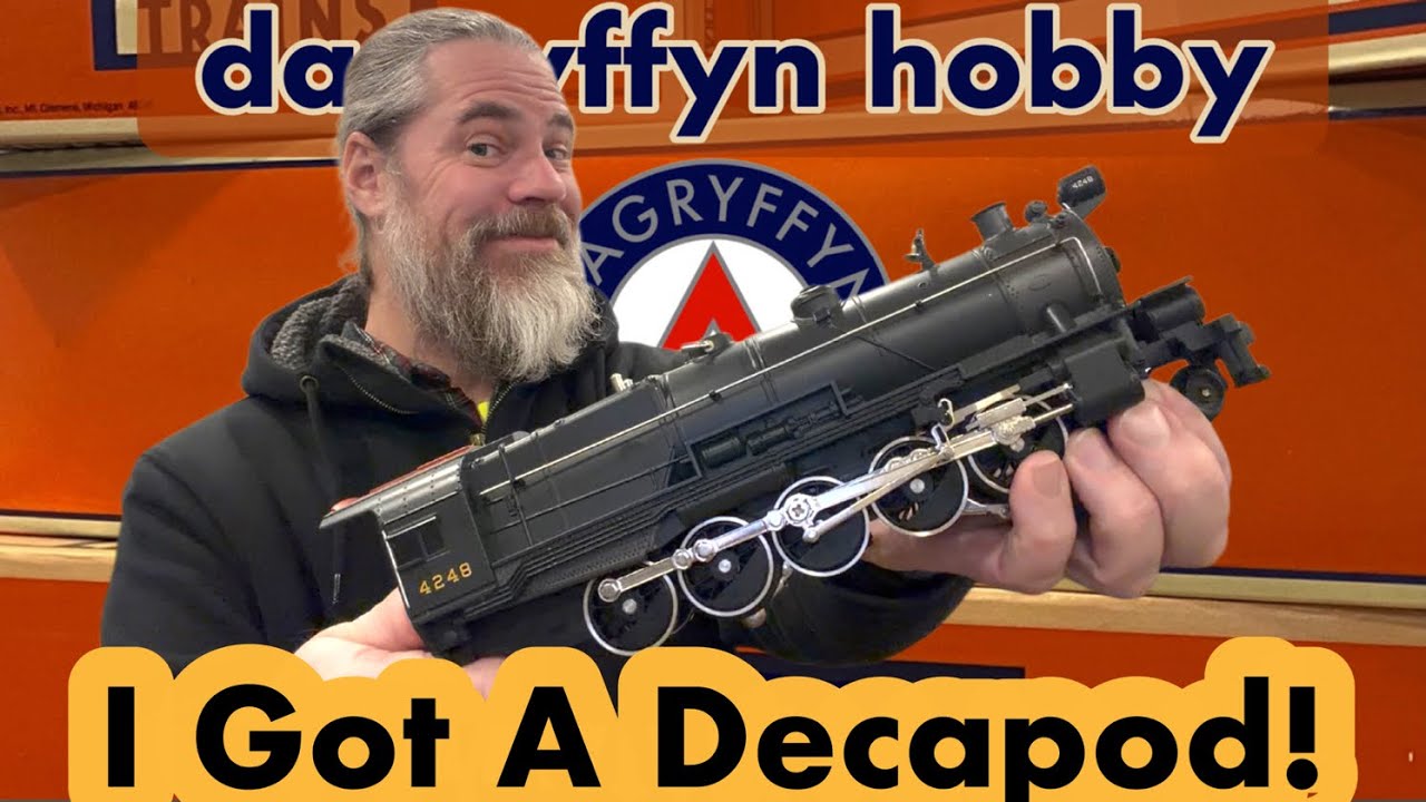 I Got a MTH  PRR Decapod! A Conventional Engine with LocoSound and Speed Control