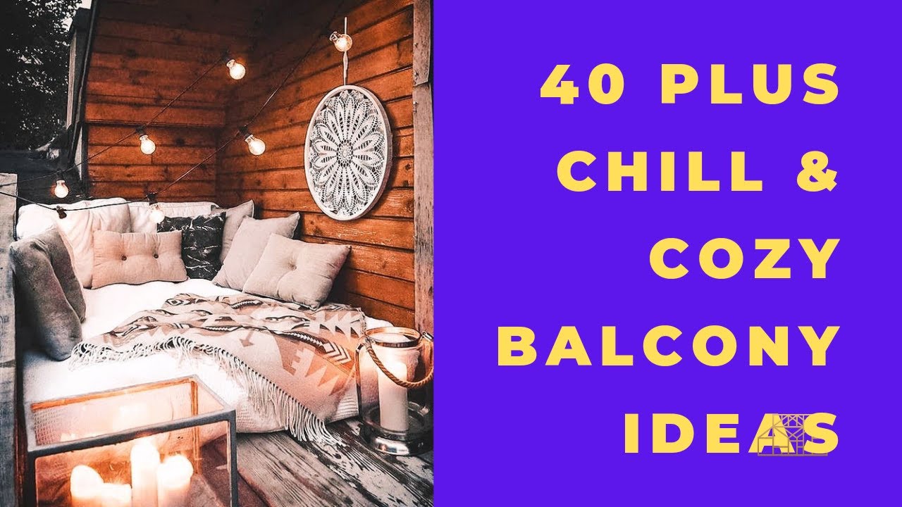 40 Plus CHILL AND COZY SMALL BALCONY IDEAS | SNUG AND COMFY OUTDOOR TERRACES | COOL COMPILATION