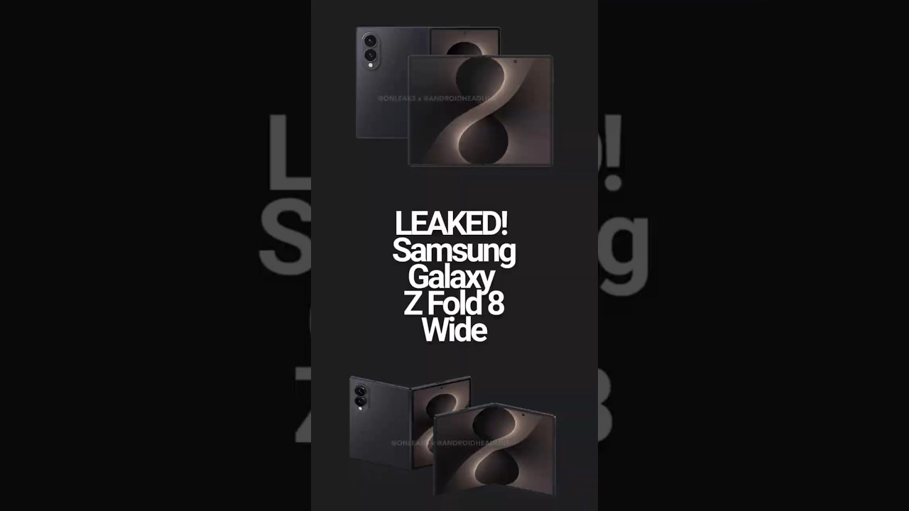 The Galaxy Z Fold 8 Just Got WAY Better #samsung #samsunggalaxy