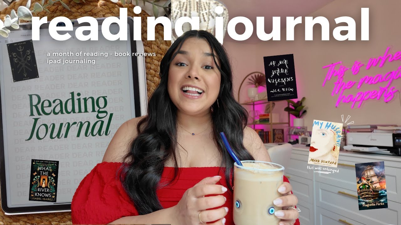 A Month in my Reading Journal 📚 iPad/Digital Reading Journal & No Spoiler Book Reviews 👩🏻‍💻